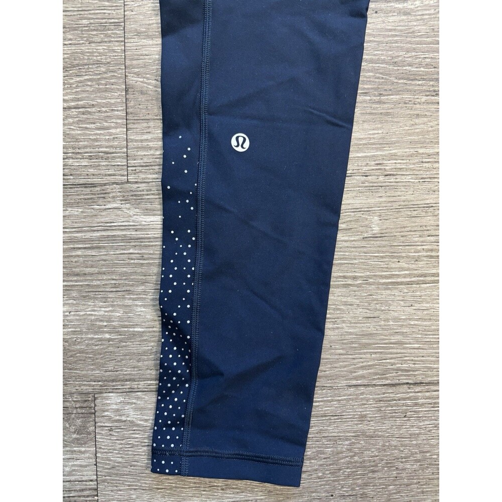 Lululemon Tight Stuff High-Rise Training Leggings in a navy Size 6 - Picture 7 of 10